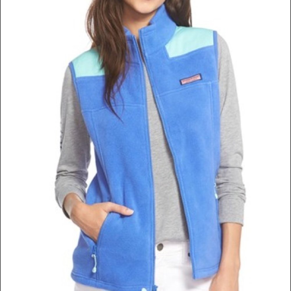 Vineyard Vines Fleece Shep Shirt Vest